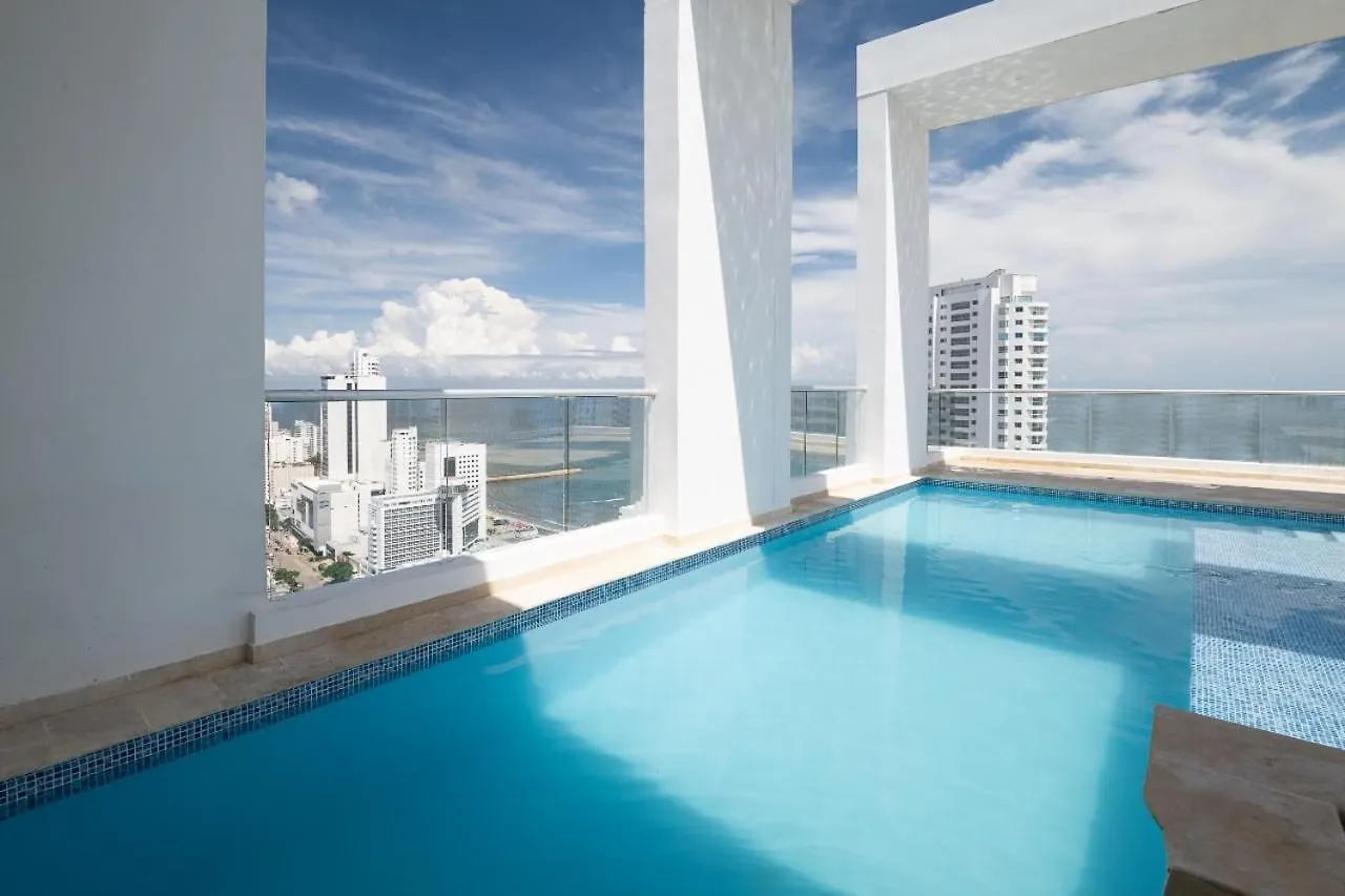 Luxury Apartment In Bocagrande With Ocean View 502 Cartagena 0*,  콜롬비아