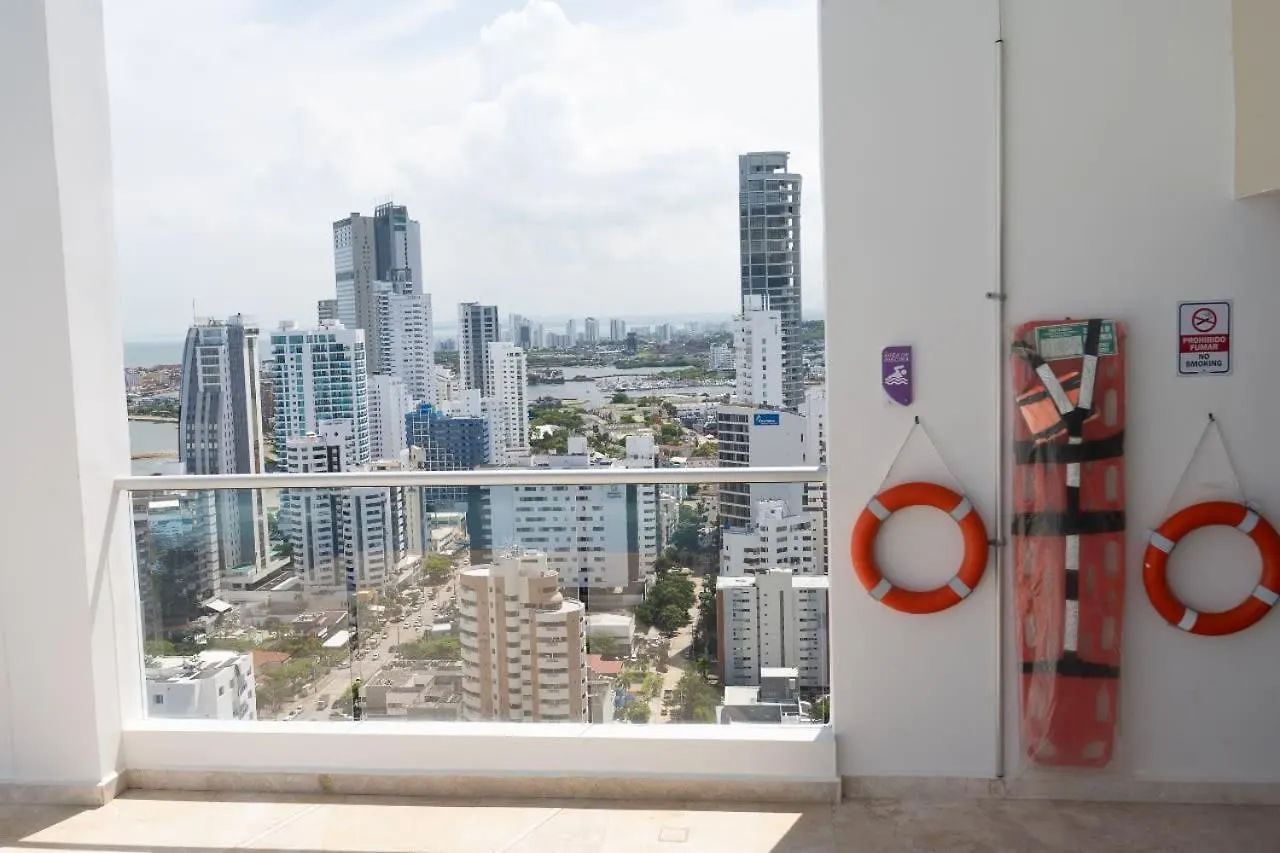 Luxury Apartment In Bocagrande With Ocean View 502 Cartagena